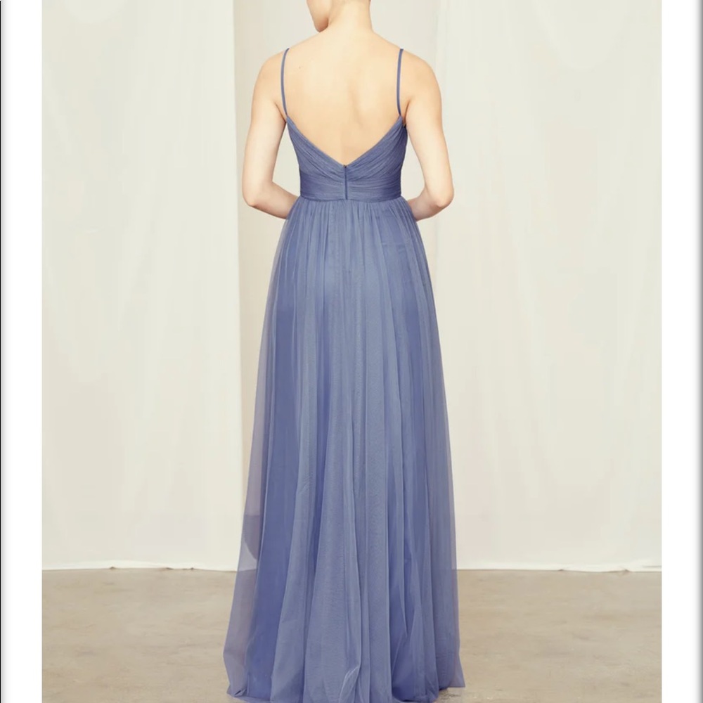 Amsale Riley Gown in Violet - Picture 3 of 4